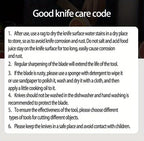 6-Inch Stainless Steel Kitchen Knife – Multi-Purpose Knife for Meat, Fruit & Veg
