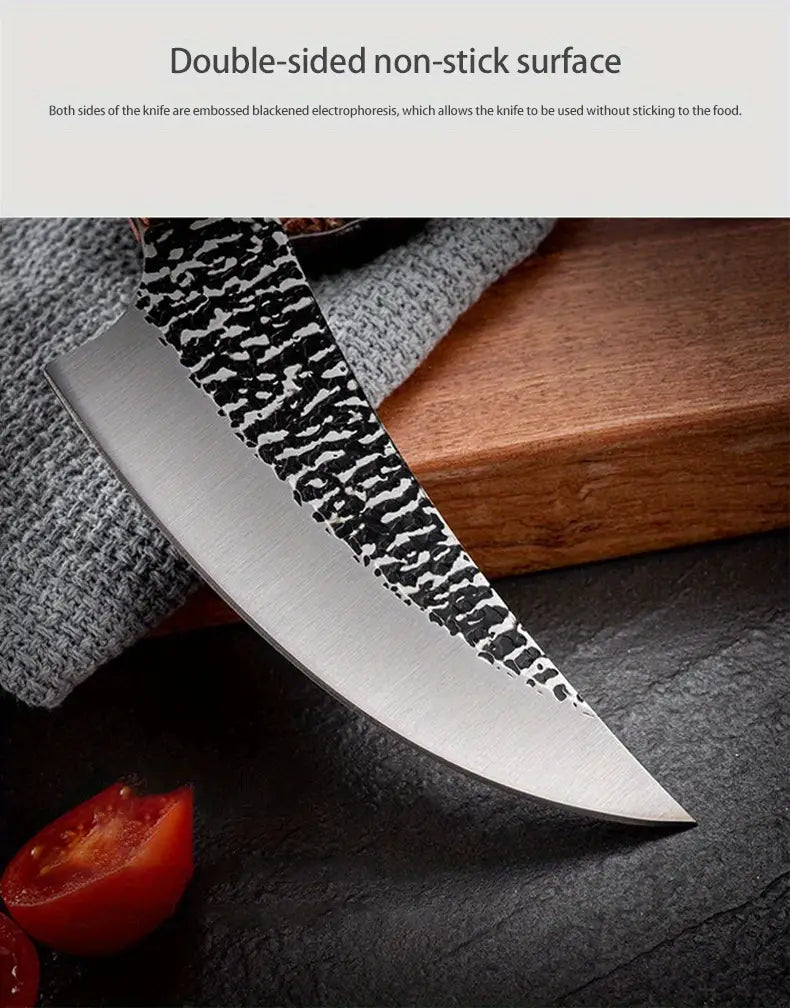 6-Inch Stainless Steel Kitchen Knife – Multi-Purpose Knife for Meat, Fruit & Veg