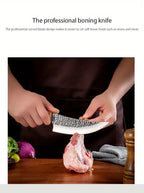 6-Inch Stainless Steel Kitchen Knife – Multi-Purpose Knife for Meat, Fruit & Veg