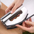 Stainless Steel Vegetable Chopper with Blade Protector – Multi-Function Dicer