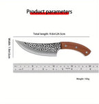 6-Inch Stainless Steel Kitchen Knife – Multi-Purpose Knife for Meat, Fruit & Veg