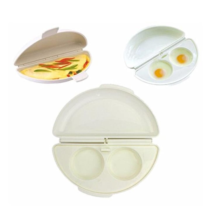 Heart-Shaped Microwave Egg Cooker – Quick & Easy Omelette Mould